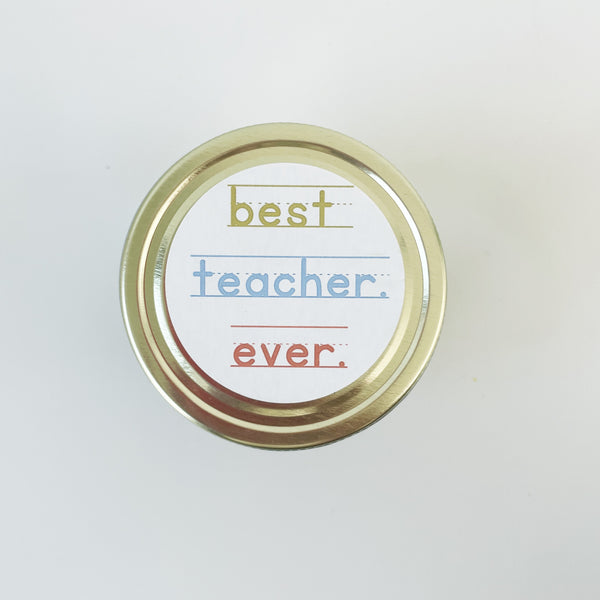 BEST TEACHER. EVER sticker add-on